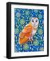 Barn Owl-Jane Tattersfield-Framed Giclee Print