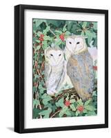 Barn Owls-Suzanne Bailey-Framed Giclee Print