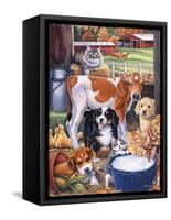 Barn Pals-Jenny Newland-Framed Stretched Canvas