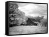 Barn, Route 66-Carol Highsmith-Framed Stretched Canvas