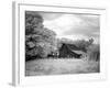 Barn, Route 66-Carol Highsmith-Framed Photo