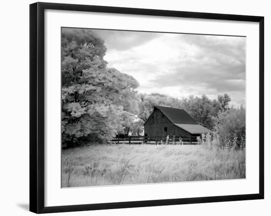 Barn, Route 66-Carol Highsmith-Framed Photo