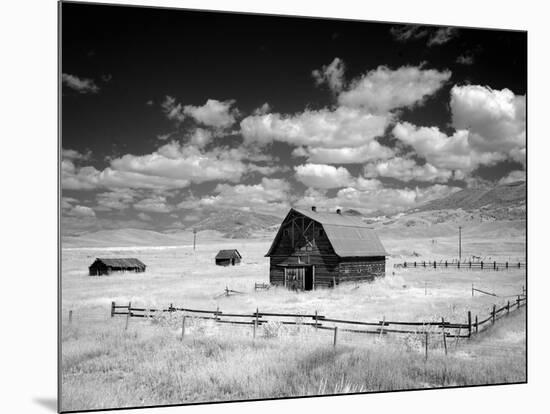 Barn, Rural Montana-Carol Highsmith-Mounted Photo