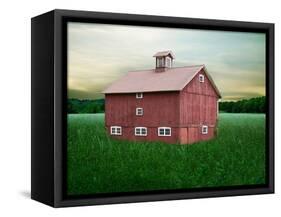 Barn Scene XII-James McLoughlin-Framed Stretched Canvas