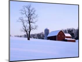 Barn, Shenandoah Valley, Virginia, USA-Charles Gurche-Mounted Photographic Print