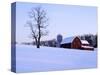 Barn, Shenandoah Valley, Virginia, USA-Charles Gurche-Stretched Canvas