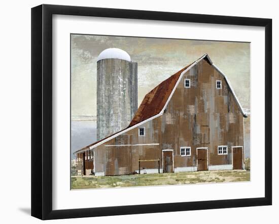 Barn Silo - Abilene-Mark Chandon-Framed Giclee Print