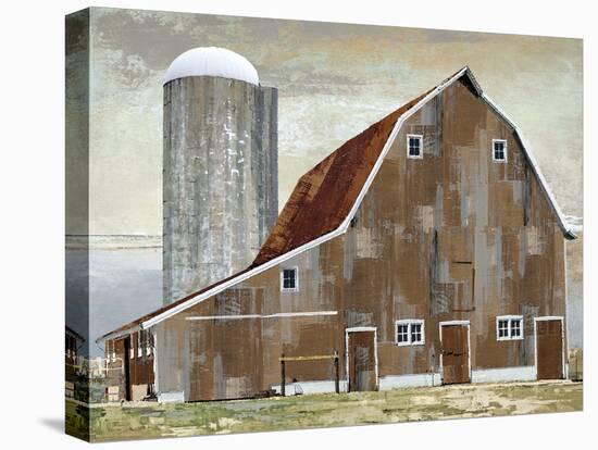 Barn Silo - Abilene-Mark Chandon-Stretched Canvas