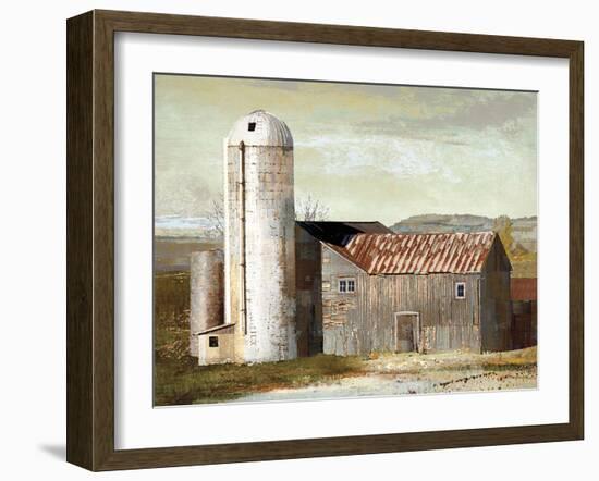 Barn Silo - Lubbock-Mark Chandon-Framed Giclee Print