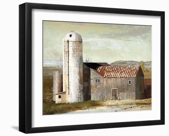 Barn Silo - Lubbock-Mark Chandon-Framed Giclee Print