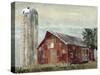 Barn Silo - Tulsa-Mark Chandon-Stretched Canvas