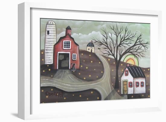 Barn Silo-Karla Gerard-Framed Giclee Print