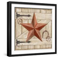 Barn Star I-Paul Brent-Framed Art Print