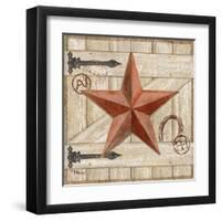 Barn Star I-Paul Brent-Framed Art Print