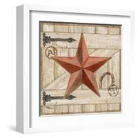 Barn Star I-Paul Brent-Framed Art Print