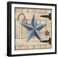 Barn Star II-Paul Brent-Framed Art Print