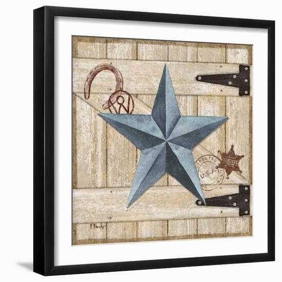 Barn Star II-Paul Brent-Framed Art Print