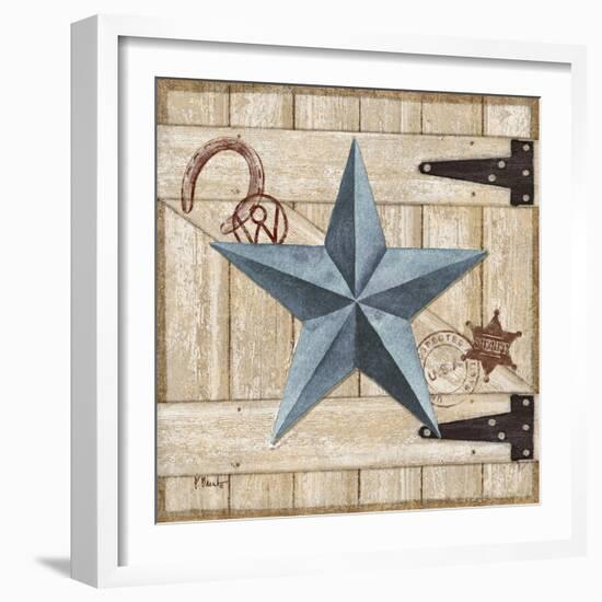 Barn Star II-Paul Brent-Framed Art Print