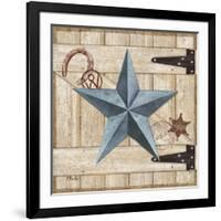 Barn Star II-Paul Brent-Framed Art Print