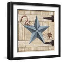 Barn Star II-Paul Brent-Framed Art Print