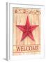 Barn Star Welcome-Melinda Hipsher-Framed Giclee Print