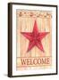Barn Star Welcome-Melinda Hipsher-Framed Giclee Print