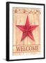 Barn Star Welcome-Melinda Hipsher-Framed Giclee Print