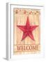 Barn Star Welcome-Melinda Hipsher-Framed Giclee Print