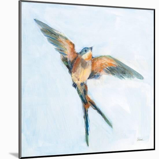 Barn Swallow Flight I-Sue Schlabach-Mounted Art Print