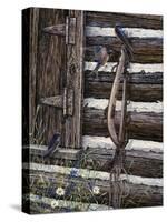 Barn Swallows-Jeff Tift-Stretched Canvas