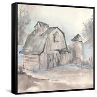 Barn V-Chris Paschke-Framed Stretched Canvas