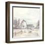 Barn VIII-Chris Paschke-Framed Art Print