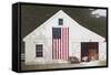 Barn with Piglet-Zhen-Huan Lu-Framed Stretched Canvas