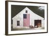 Barn with Piglet-Zhen-Huan Lu-Framed Giclee Print