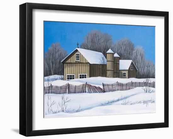 Barn-Debbi Wetzel-Framed Giclee Print