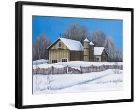 Barn-Debbi Wetzel-Framed Giclee Print