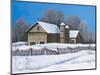 Barn-Debbi Wetzel-Mounted Premium Giclee Print