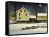 Barn-Debbi Wetzel-Framed Stretched Canvas