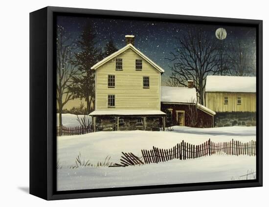 Barn-Debbi Wetzel-Framed Stretched Canvas