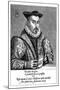 Barnabe Brisson, 16th Century French Philologist and Jurist-null-Mounted Giclee Print