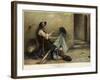 Barnaby Rudge and Grip, 1906-Nellie Joshua-Framed Giclee Print