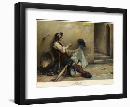 Barnaby Rudge and Grip, 1906-Nellie Joshua-Framed Giclee Print