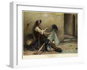 Barnaby Rudge and Grip, 1906-Nellie Joshua-Framed Giclee Print