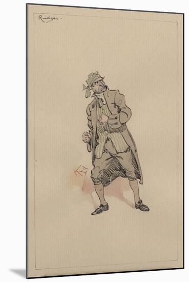 Barnaby Rudge Sr, C.1920s-Joseph Clayton Clarke-Mounted Giclee Print