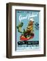 Barnacle Bill Says Good Fishin-null-Framed Art Print