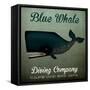 Barnacle Whale Diving Co-Ryan Fowler-Framed Stretched Canvas