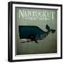 Barnacle Whale Nantucket-Ryan Fowler-Framed Art Print