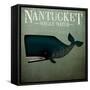 Barnacle Whale Nantucket-Ryan Fowler-Framed Stretched Canvas