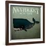 Barnacle Whale Nantucket-Ryan Fowler-Framed Art Print