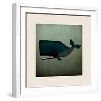 Barnacle Whale with Border-Ryan Fowler-Framed Art Print